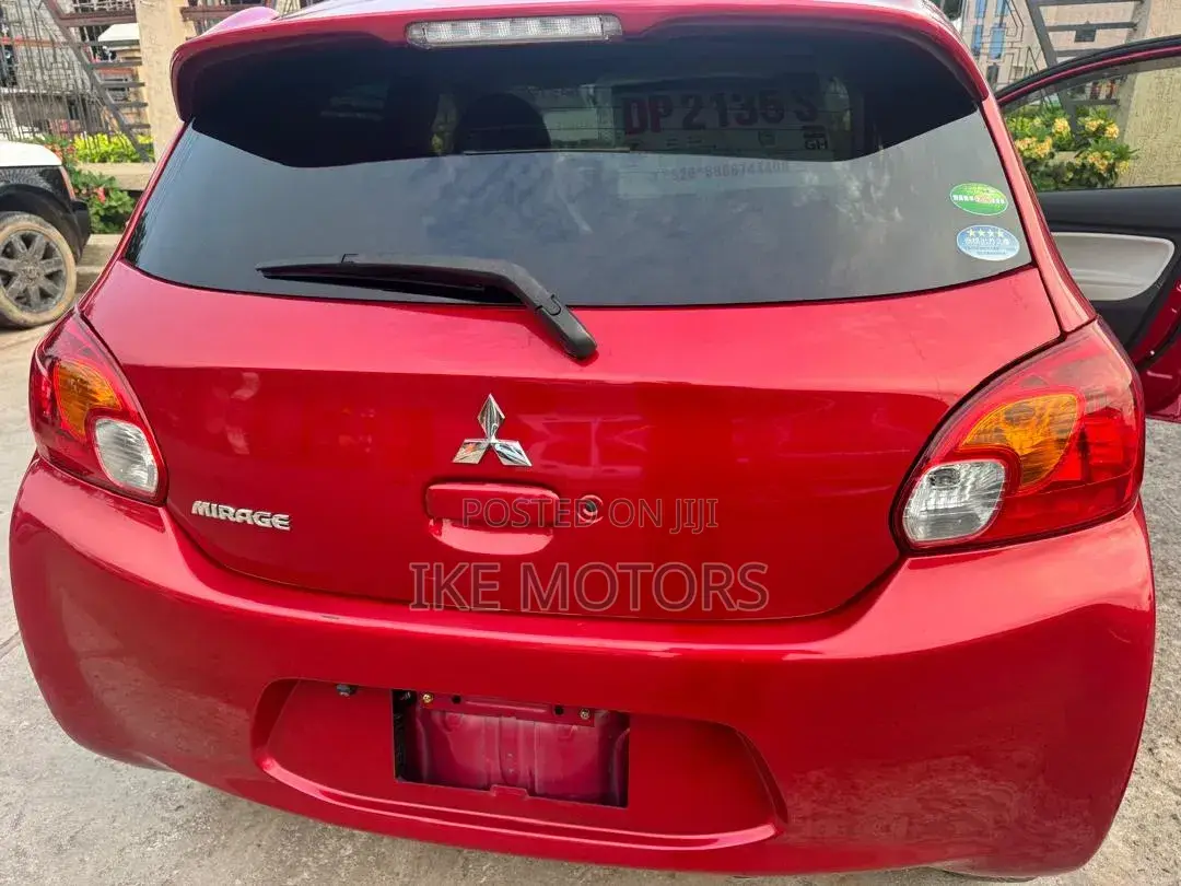 Mitsubishi Mirage 2013 Red
