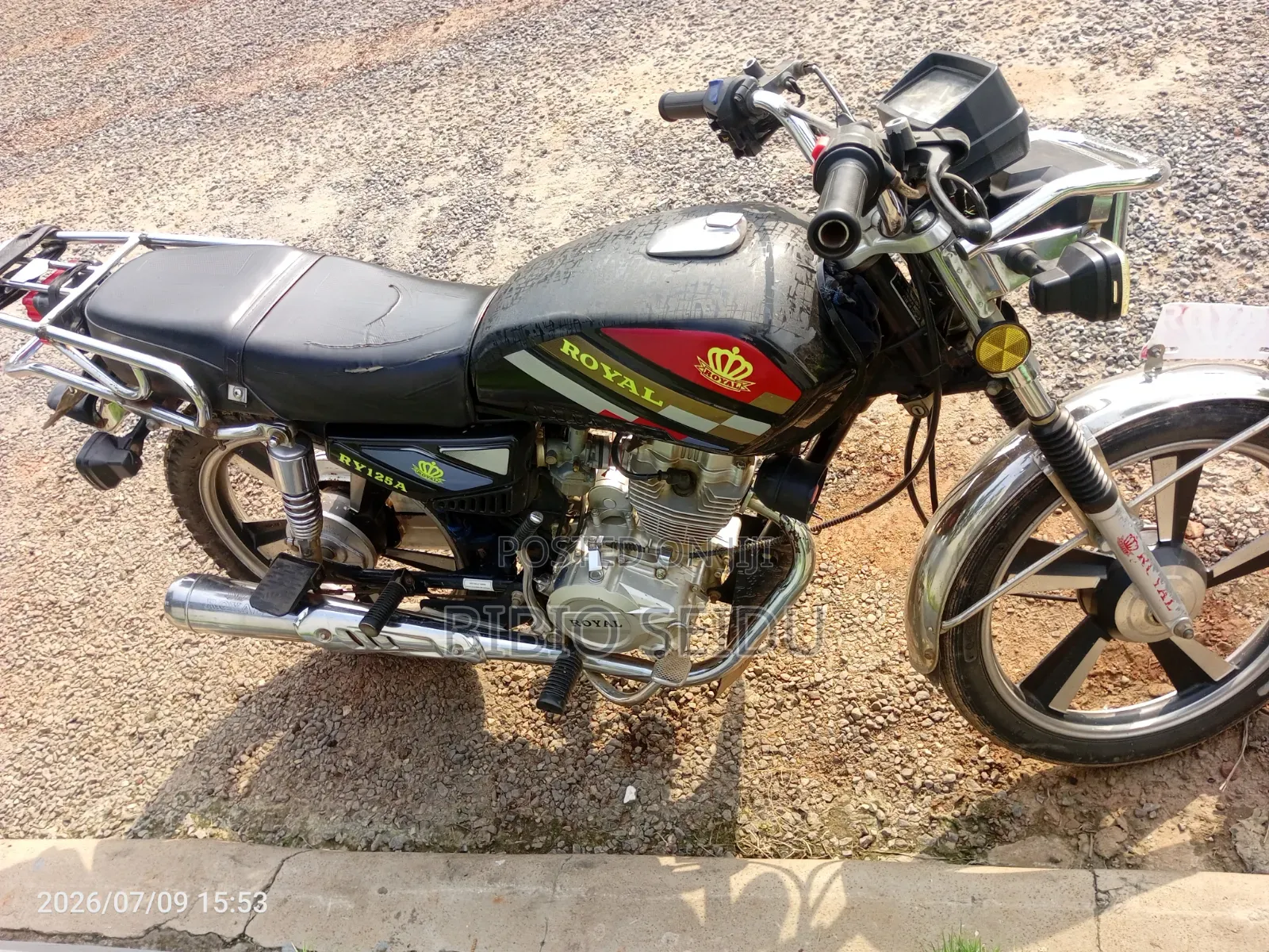 Royal Motorcycle 2025 Black