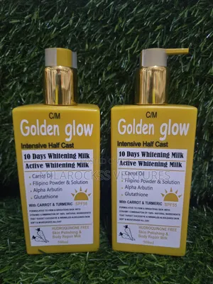 Golden Glow Intensive Halfcast Whitening Milk. 500ml