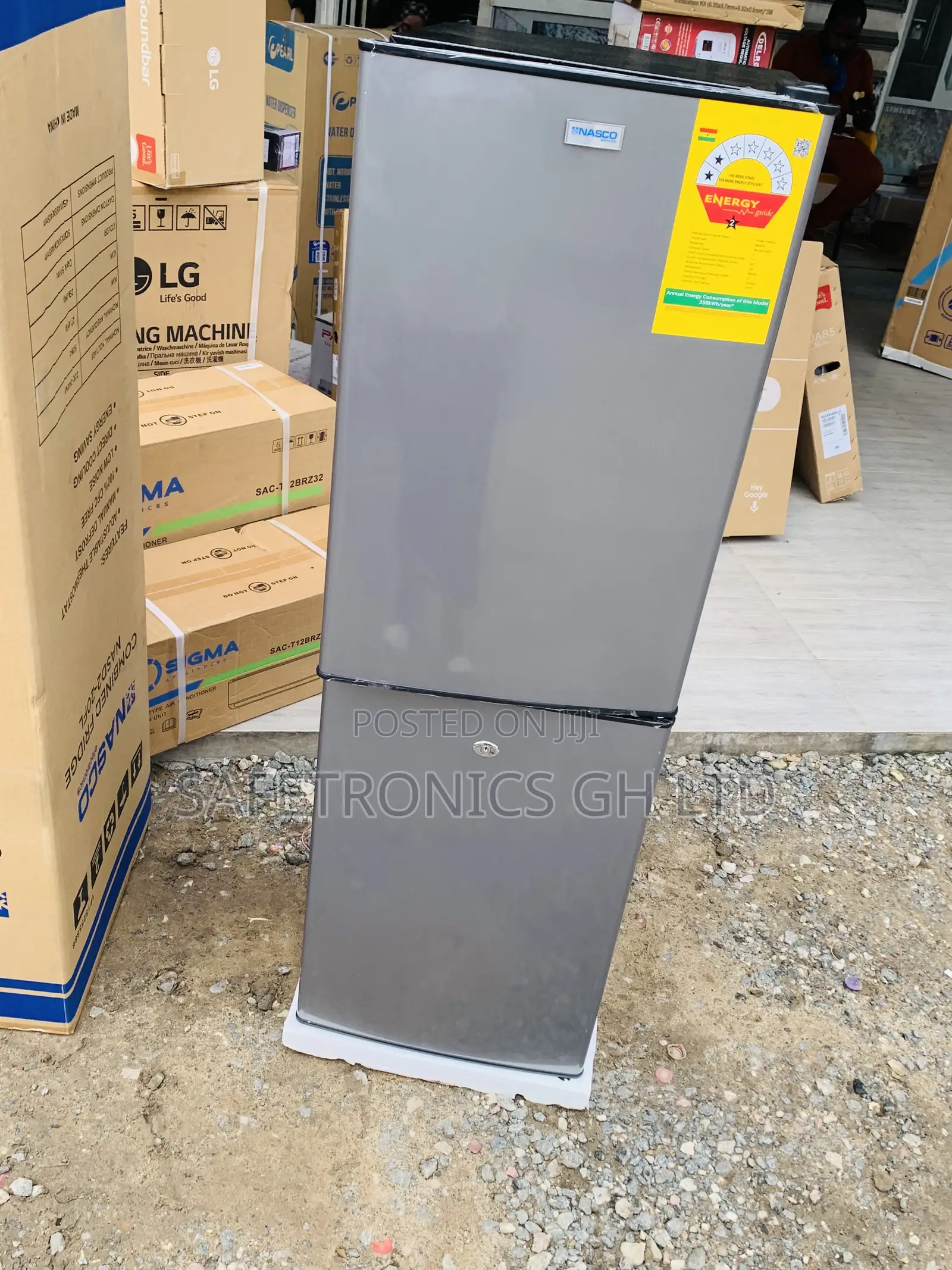 Valuable New Nasco 158 LTRS Bottom Mount Refrigerator (Nasd2-20fl)