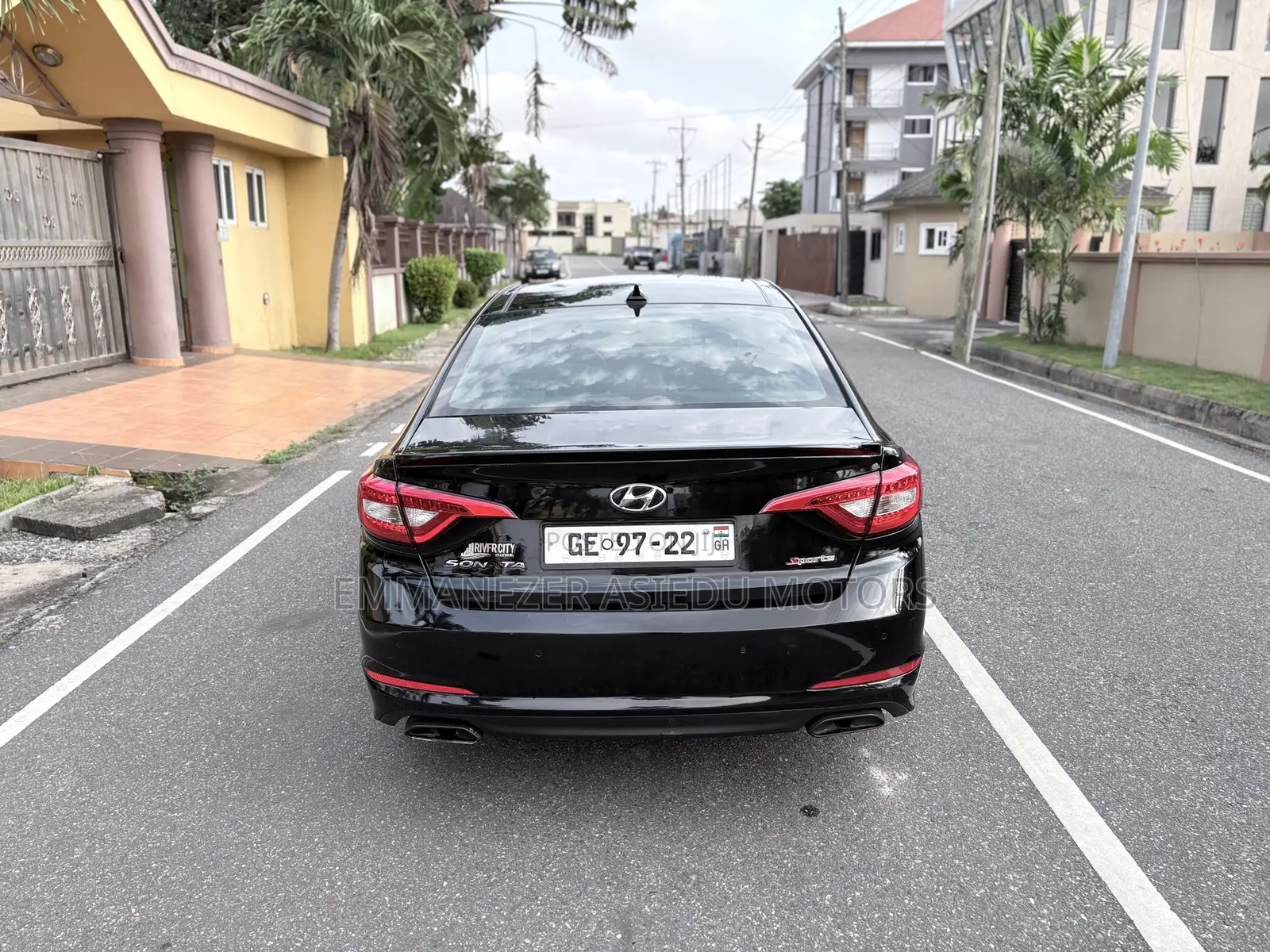 Hyundai Sonata Sport 4dr Sedan (2.4L 4cyl 6A) 2015 Black