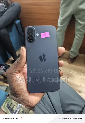 Apple iPhone 16 Plus 256 GB Black