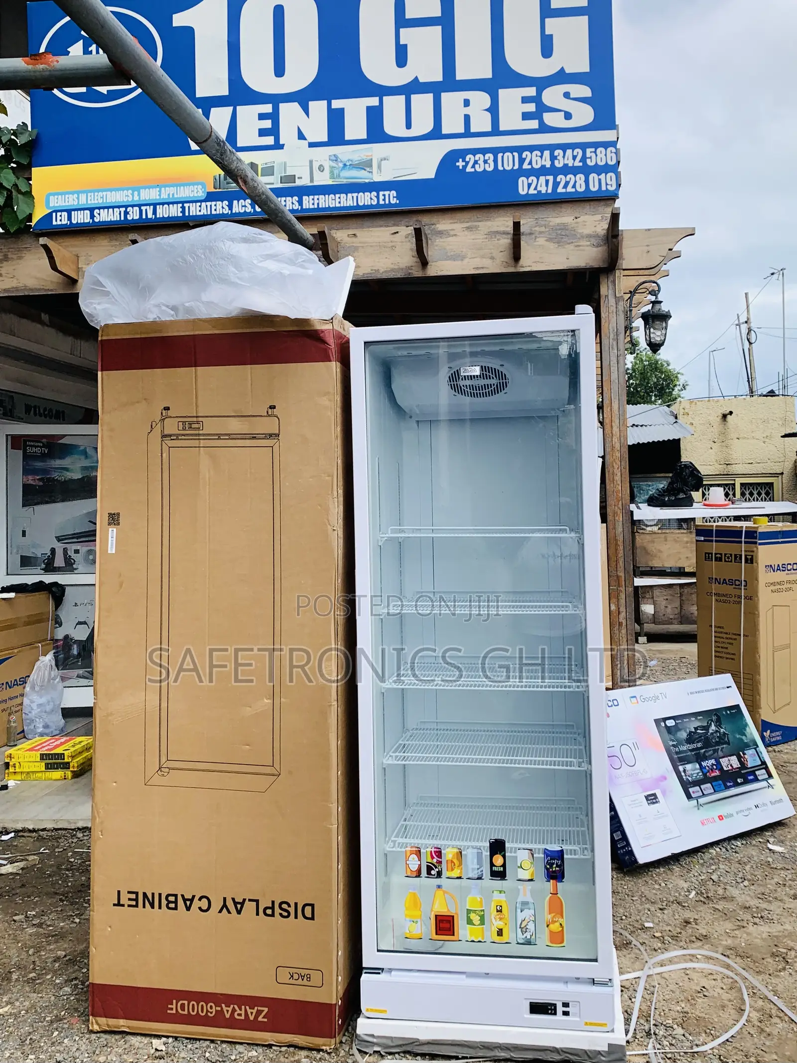 Grab Elegant Zara 591 Litres Display Refrigerator 600df