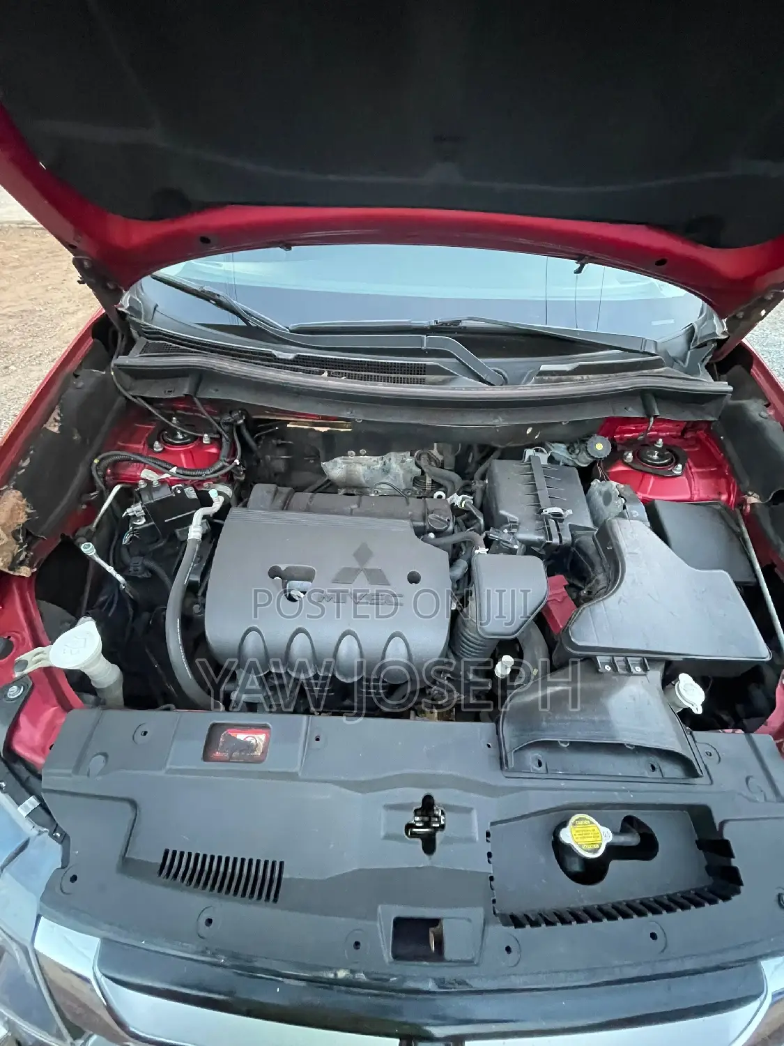 Mitsubishi Outlander 2016 Red