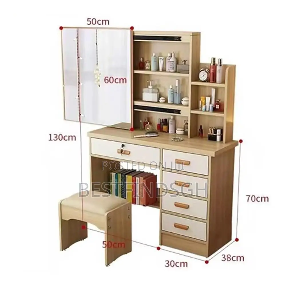 Vanity Set With a Sliding Mirror/Dressing Mirror