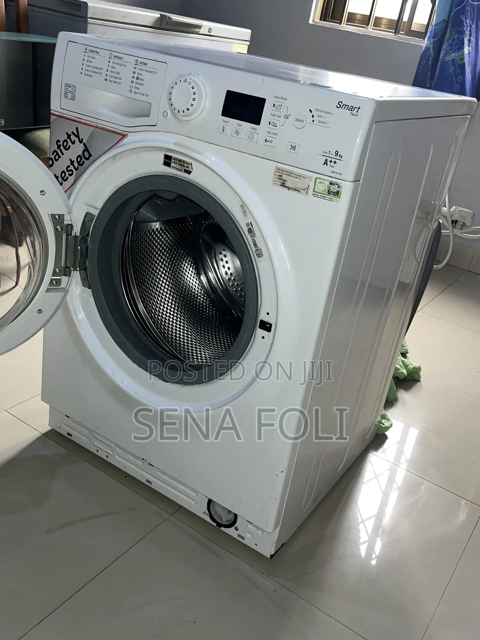 Hotpoint Wmfug 942 Uk Washing Machine – 9kg, 1400 RPM (Uk Used)