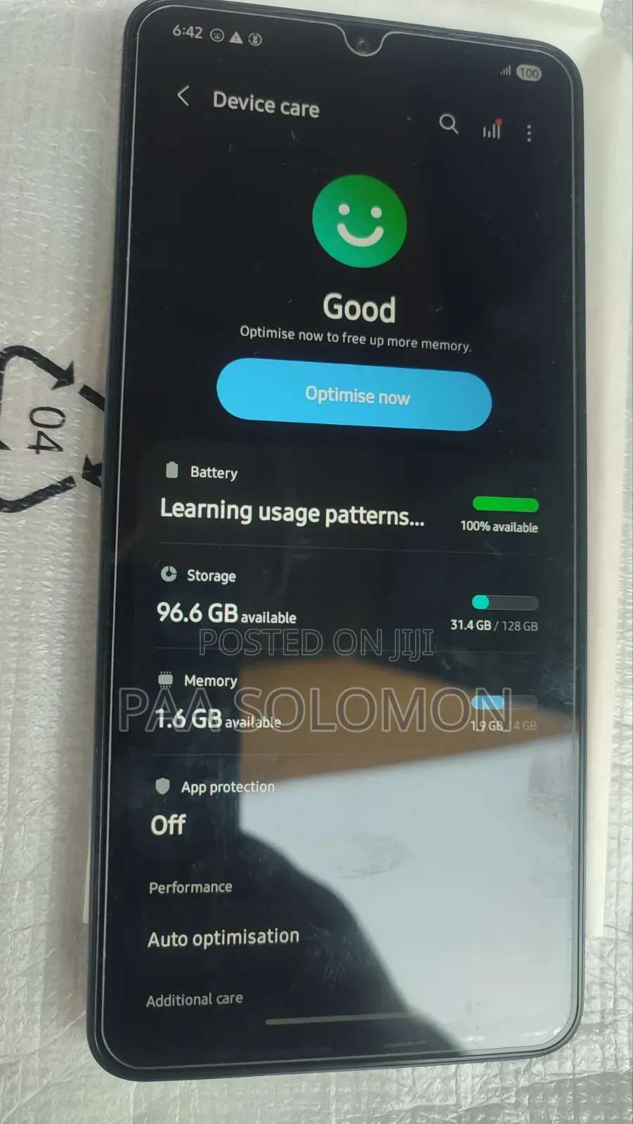 New Samsung Galaxy A06 128 GB Black