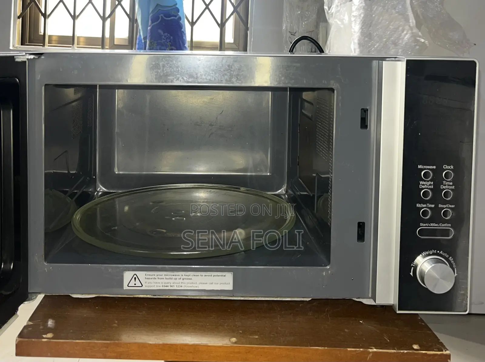 Kenwood Black Microwave Oven 25l 900w – Uk Used