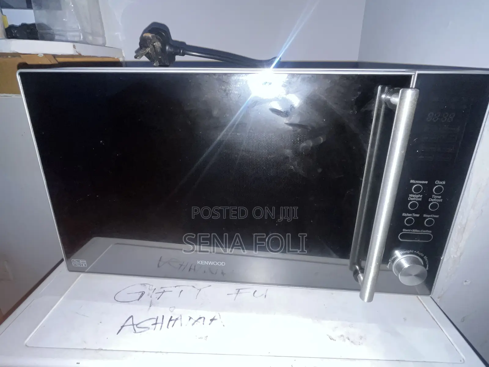Kenwood Black Microwave Oven 25l 900w – Uk Used