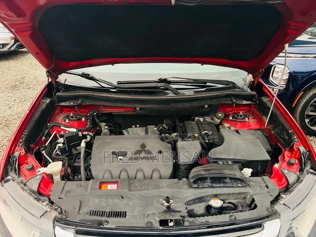Mitsubishi Outlander 2018 Red