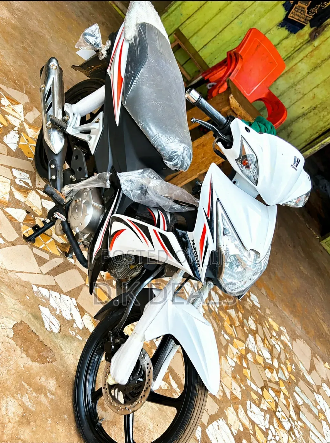 Haojue HJ110-3 2025 White