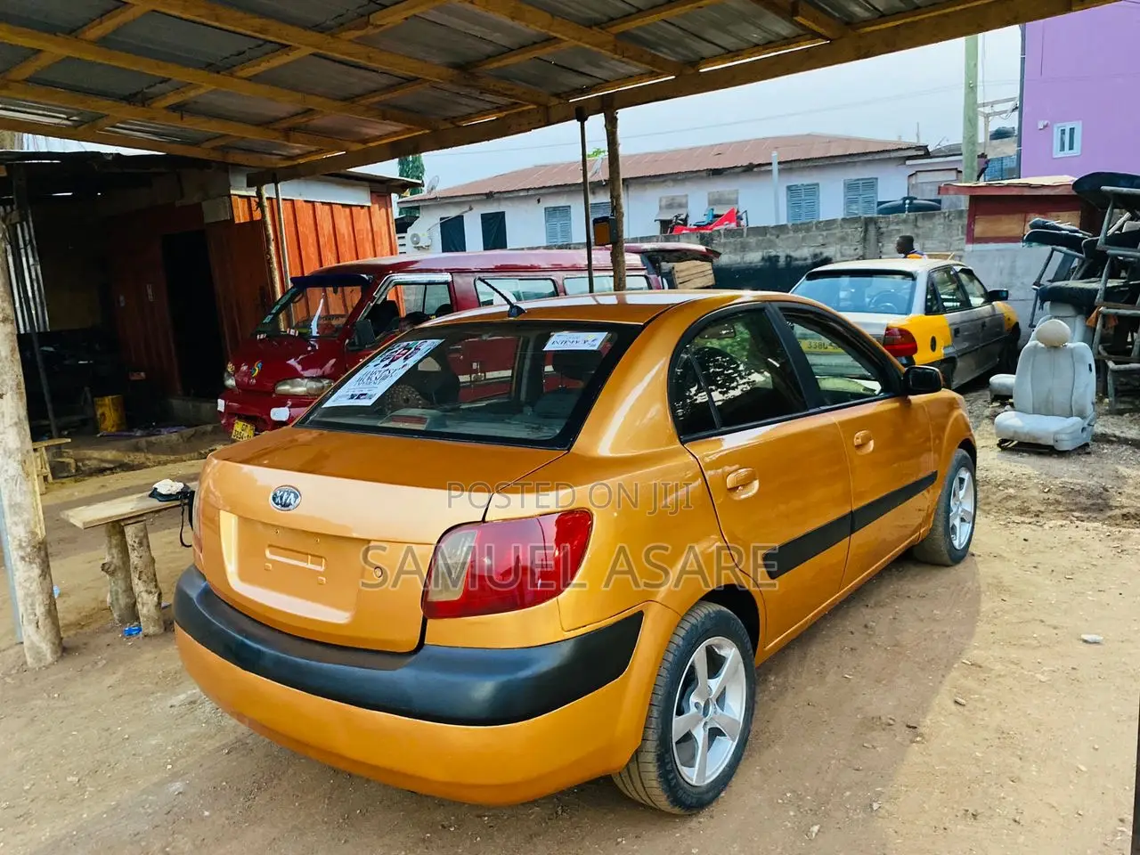 Kia Rio 2009 Gold