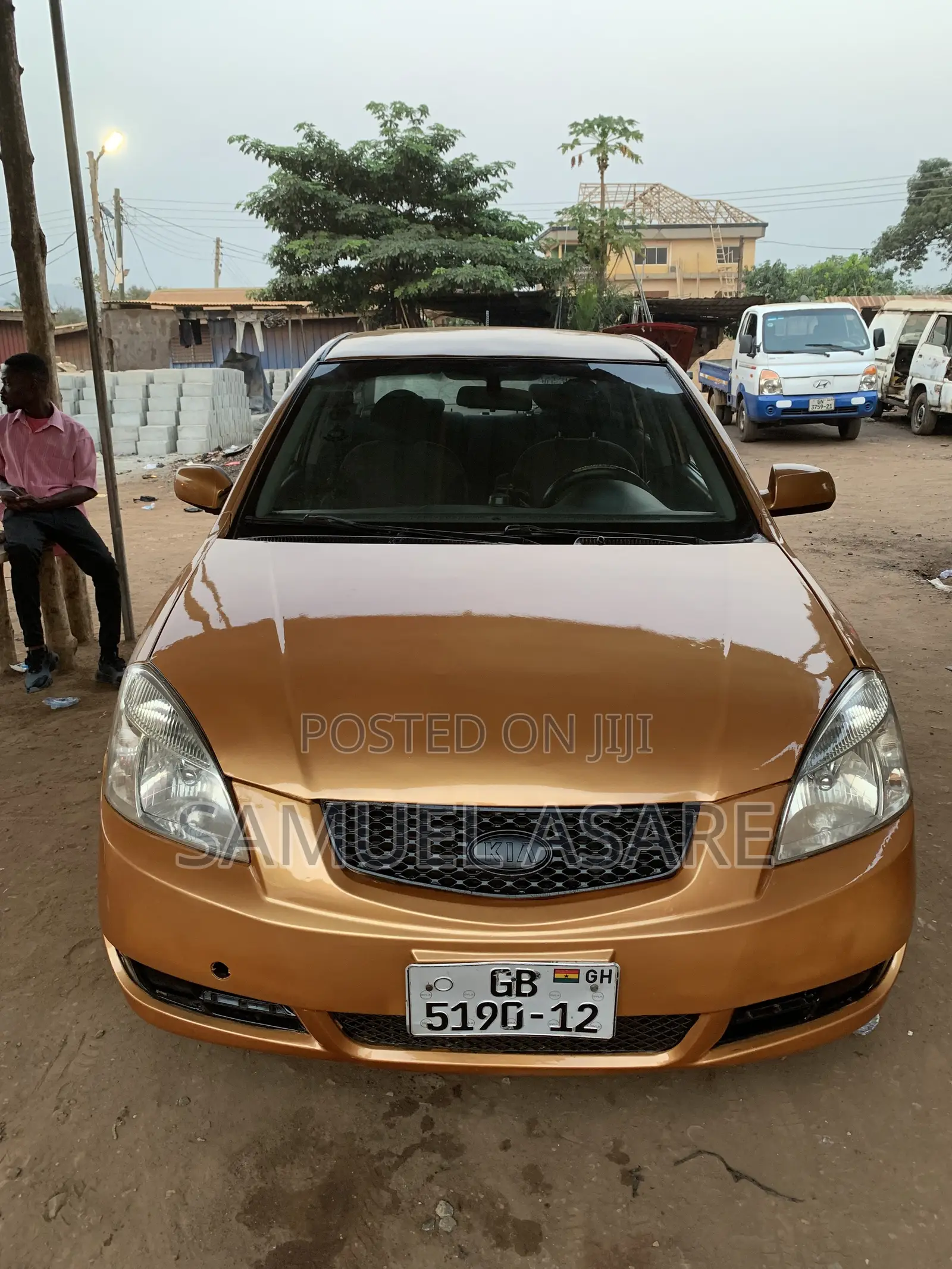 Kia Rio 2009 Gold