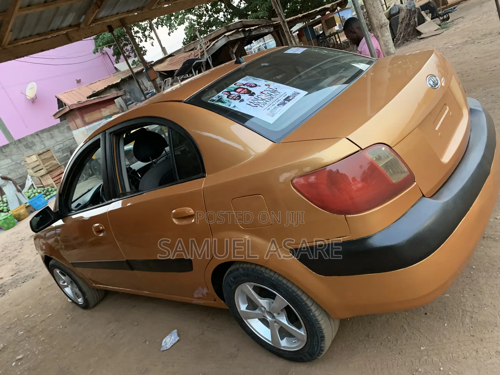 Kia Rio 2009 Gold