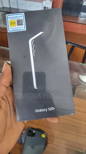 New Samsung Galaxy S25+ 256 GB Black