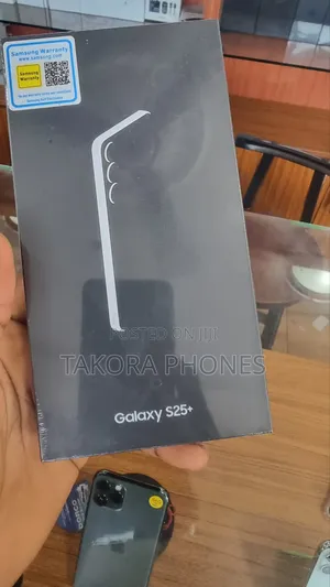 New Samsung Galaxy S25+ 256 GB Black