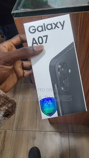New Samsung Galaxy A07 128 GB Black