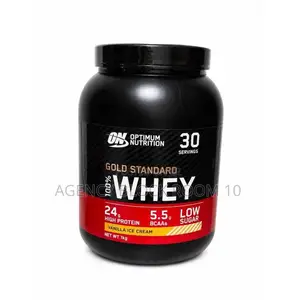 Whey Protein Powder - Vanilla Ice Cream Flavored With a Free Gift
