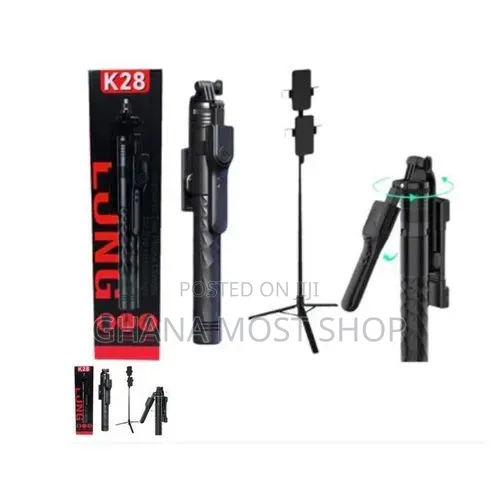  215cm Wireless Selfie Stick Tripod Stand