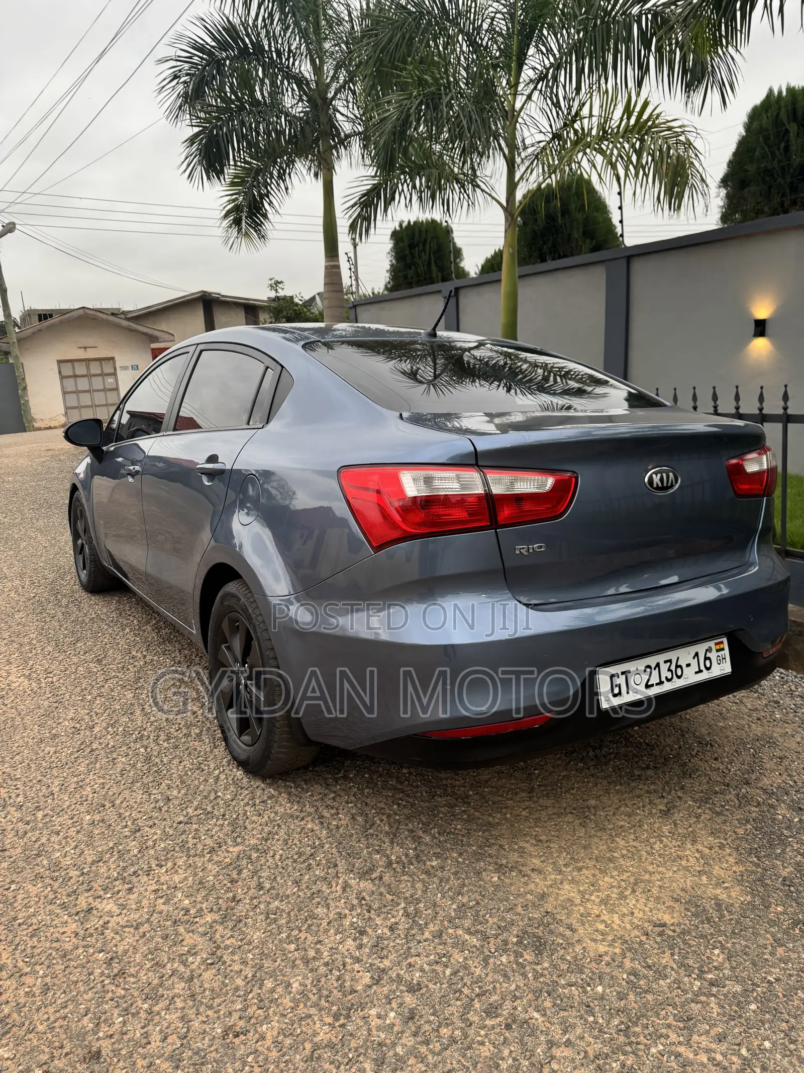 Kia Rio LX 4dr Sedan (1.6L 4cyl 6M) 2016 Blue
