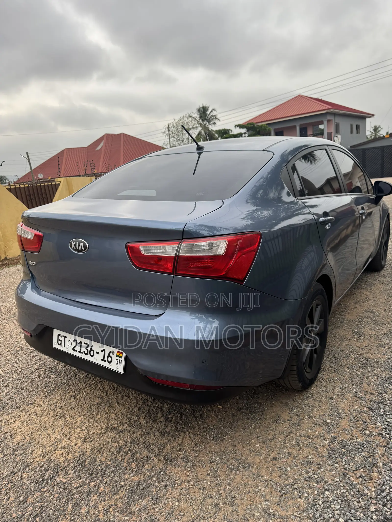 Kia Rio LX 4dr Sedan (1.6L 4cyl 6M) 2016 Blue