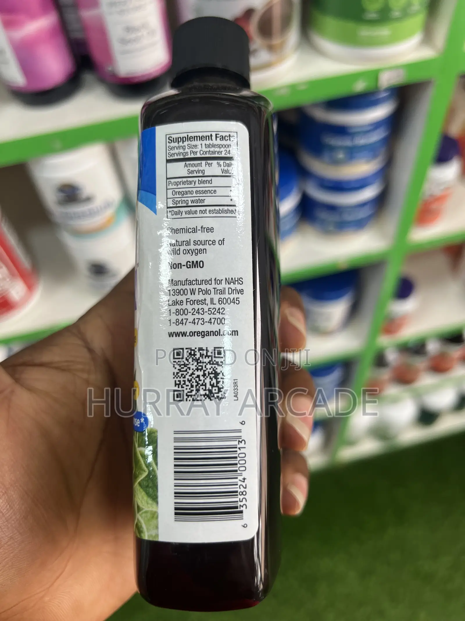 Oreganol - Juice of Wild Oregano, 355ml Delivery Only