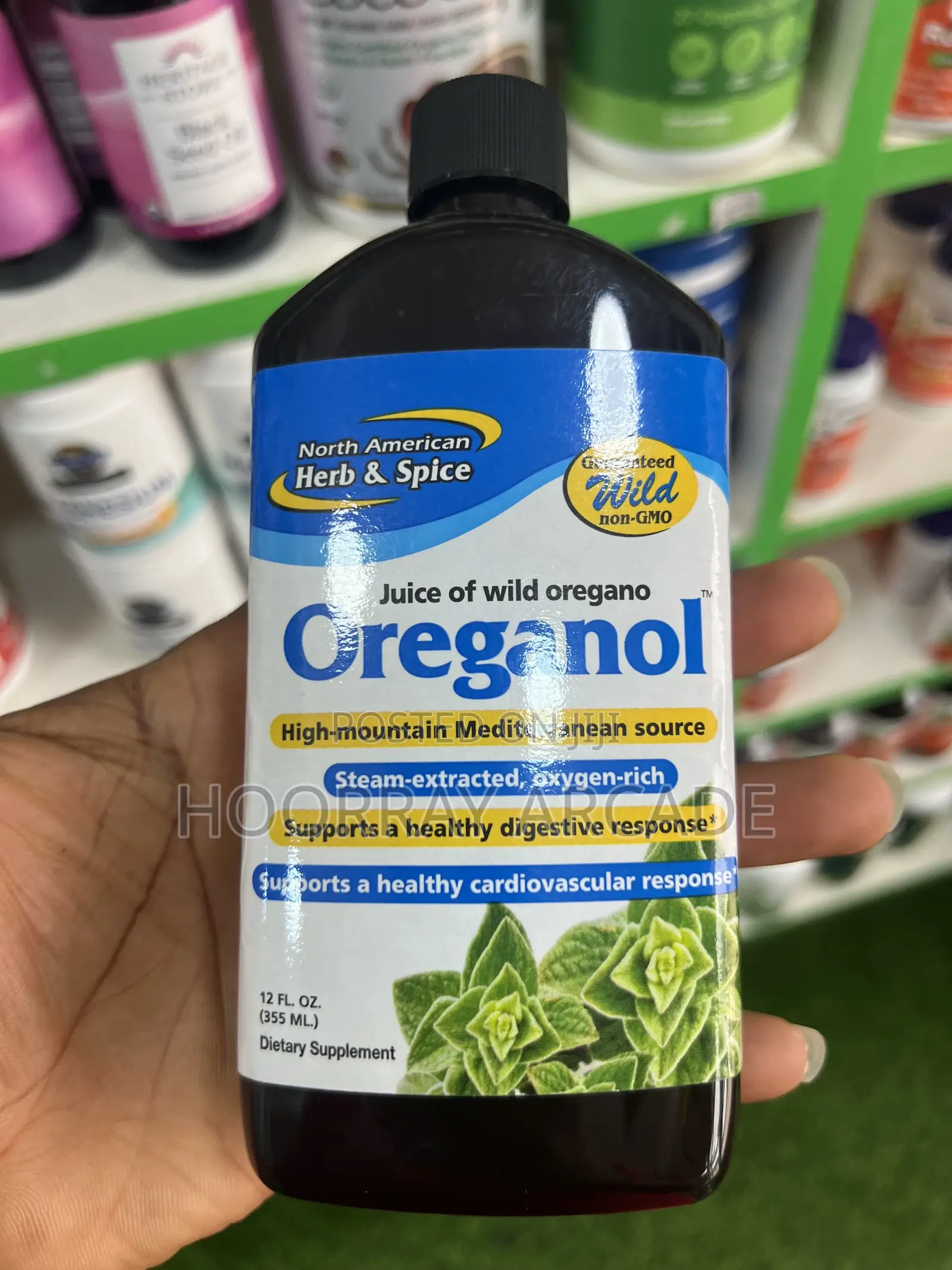 Oreganol - Juice of Wild Oregano, 355ml Delivery Only