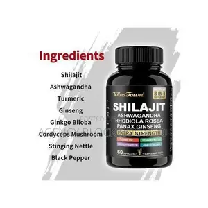 Wins Town Shilajit 8 in 1 Capsules - 60 Capsules