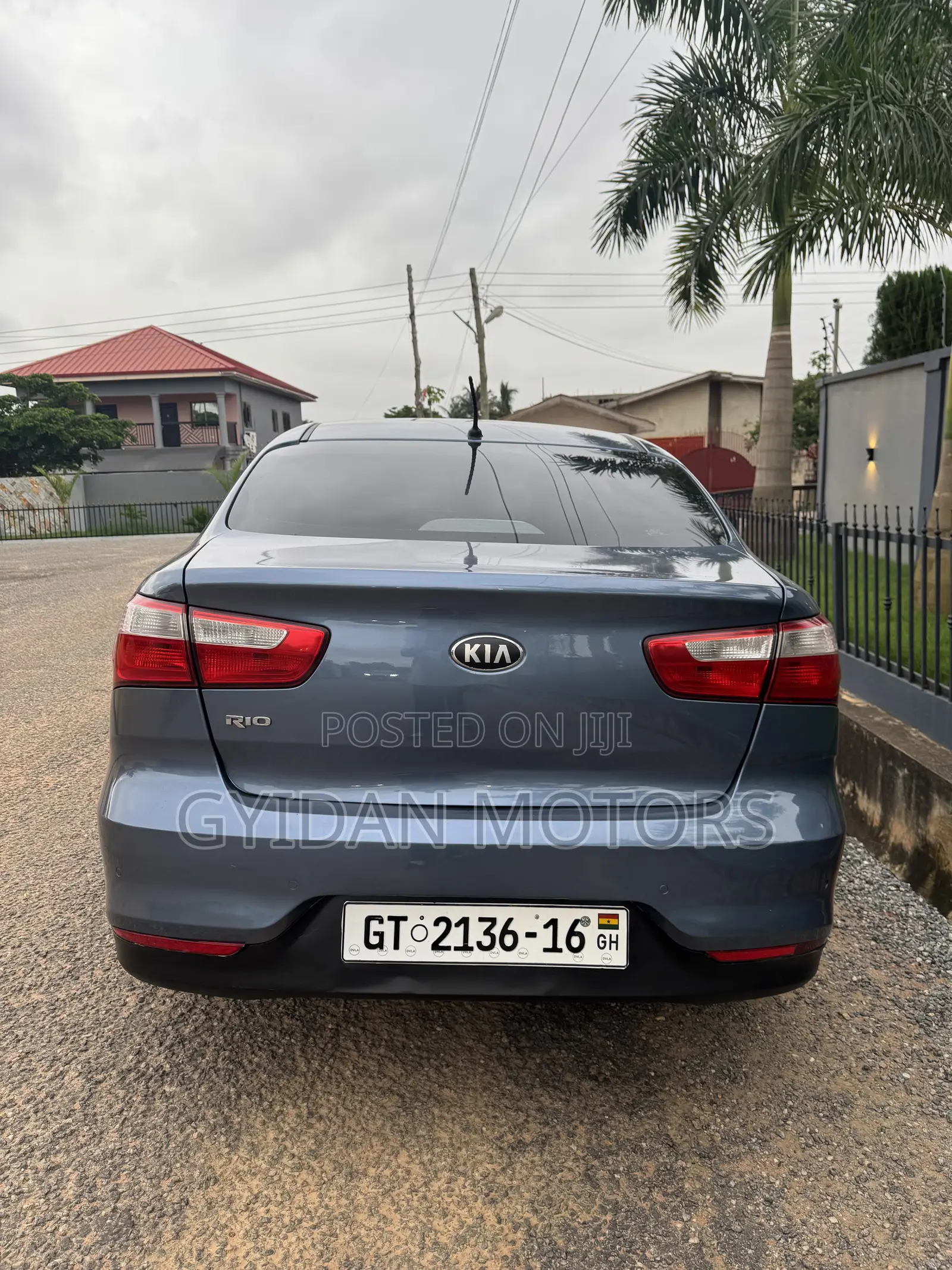 Kia Rio LX 4dr Sedan (1.6L 4cyl 6M) 2016 Blue