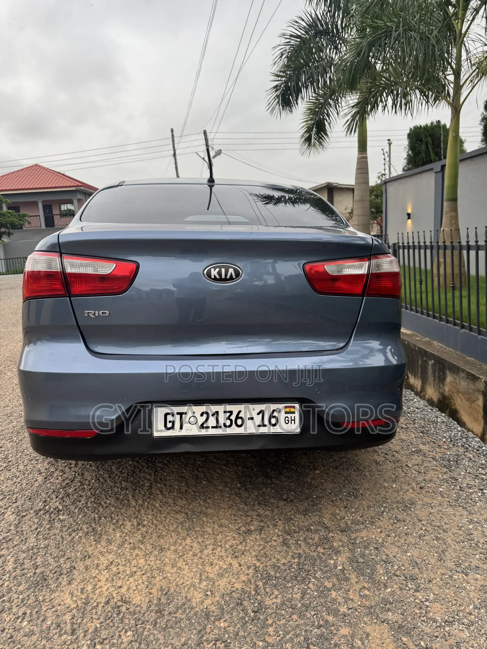 Kia Rio LX 4dr Sedan (1.6L 4cyl 6M) 2016 Blue