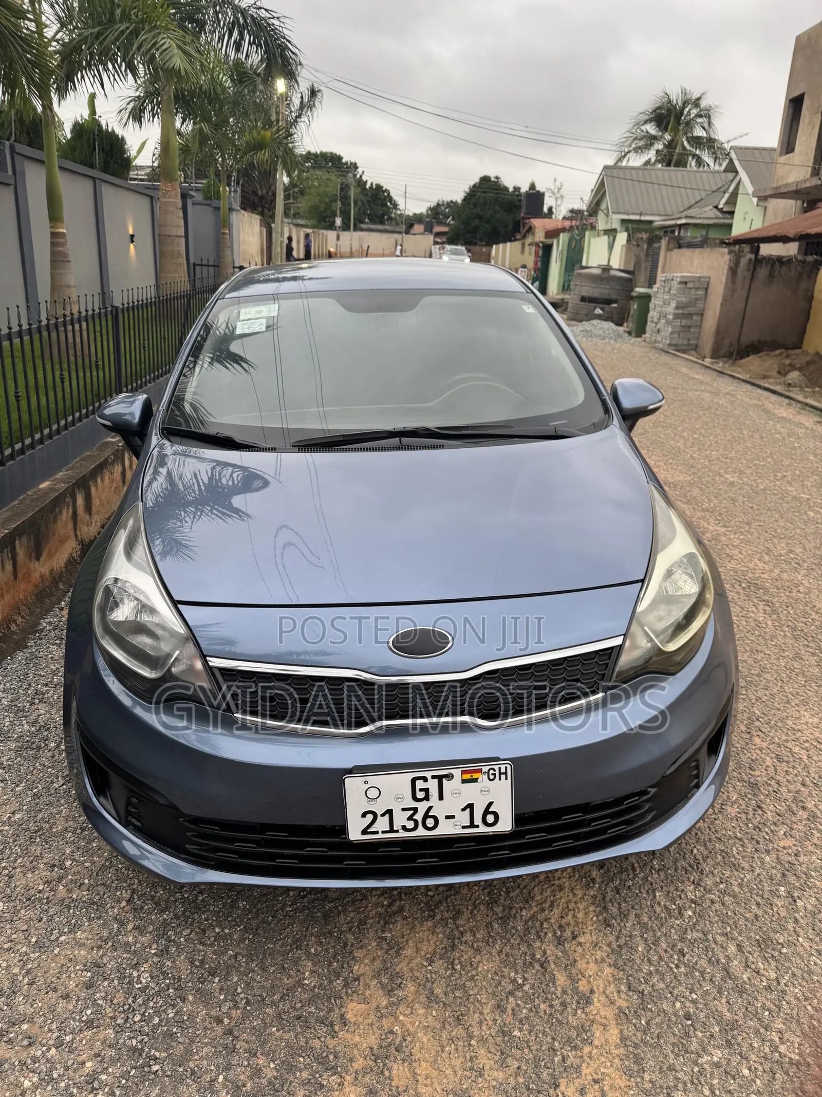 Kia Rio LX 4dr Sedan (1.6L 4cyl 6M) 2016 Blue
