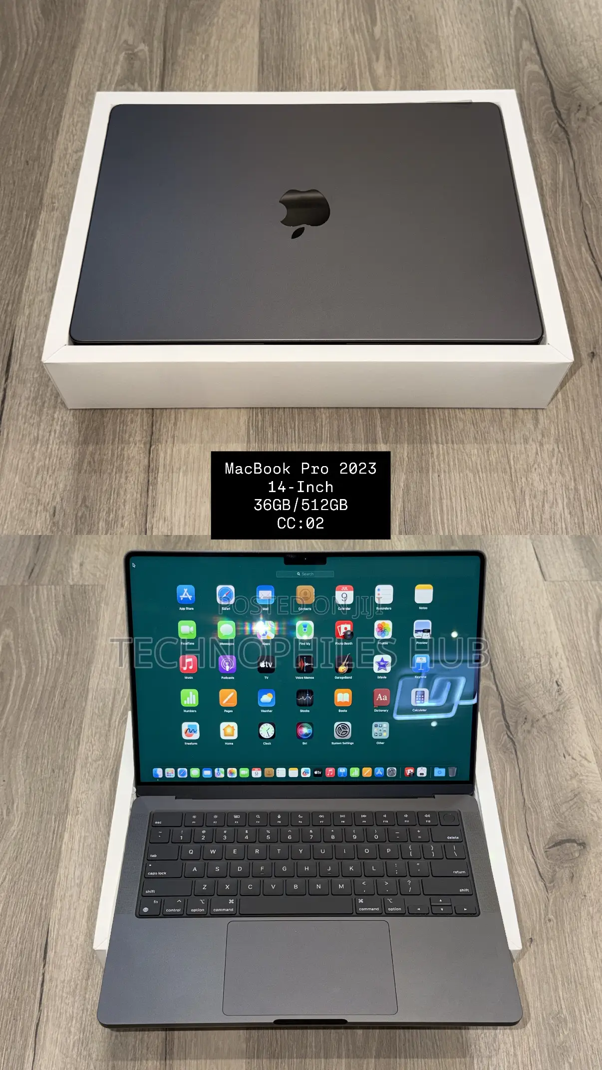New Laptop Apple MacBook Pro 2023 M3 36GB Apple M3 SSD 512GB