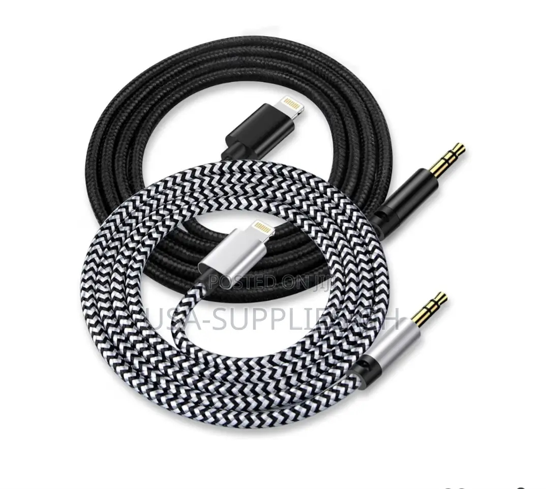Haoano 3.5mm Jack Aux 3.3ft Cable To Lightning From Usa