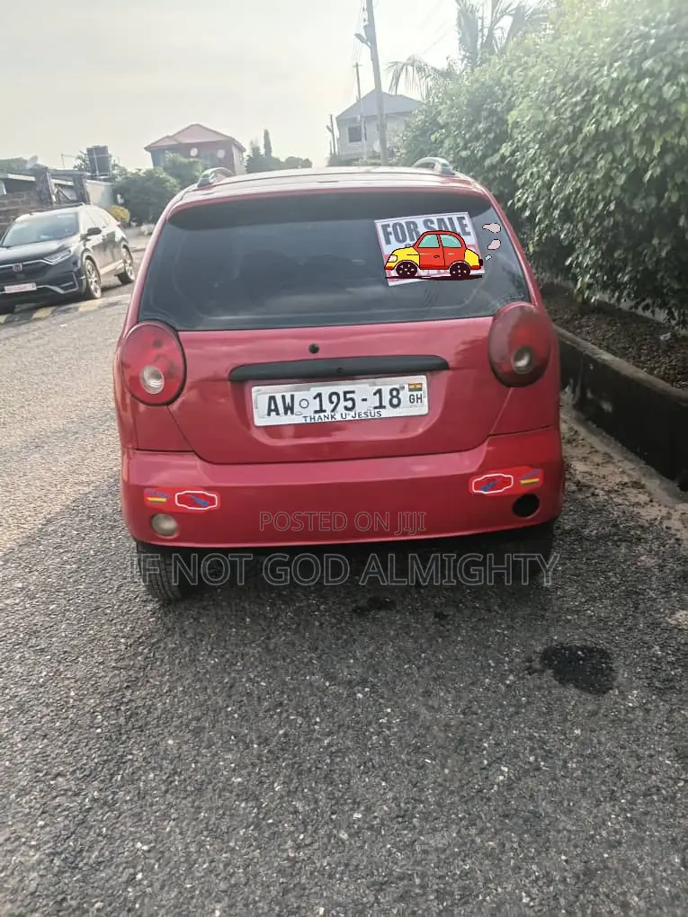 Daewoo Matiz 2009 Red