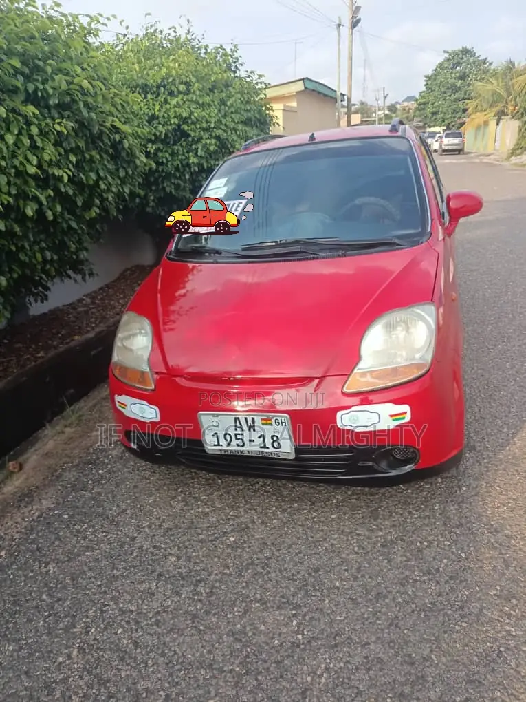 Daewoo Matiz 2009 Red