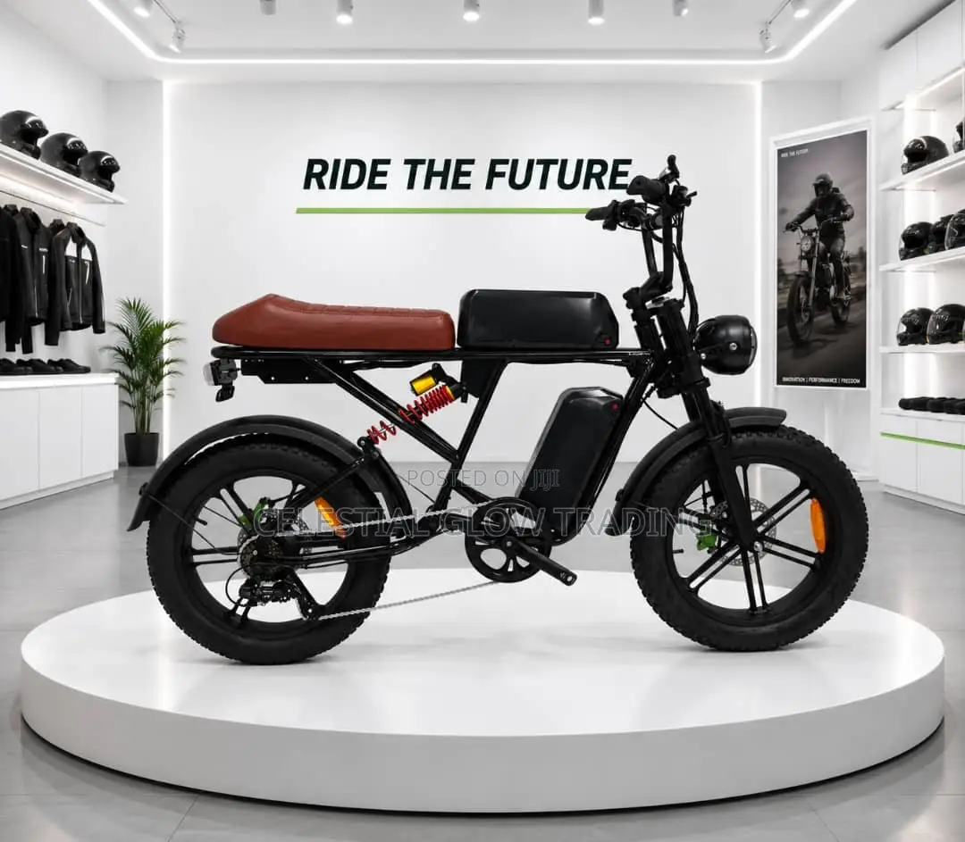 New Motorcycle 2024 Black