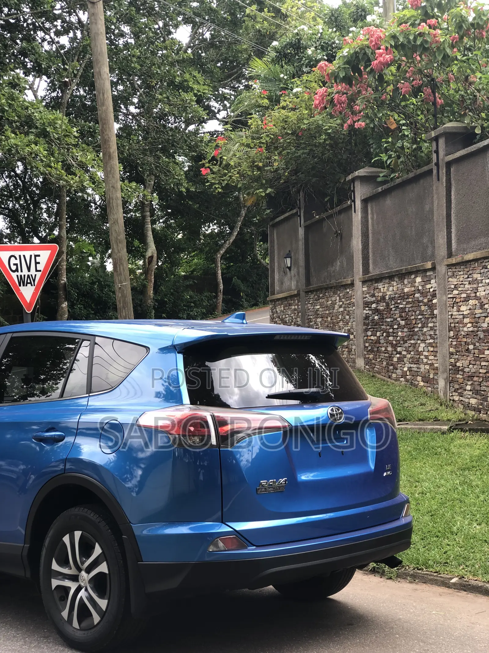 Toyota RAV4 LE 4dr SUV AWD (2.5L 4cyl 6A) 2018 Blue