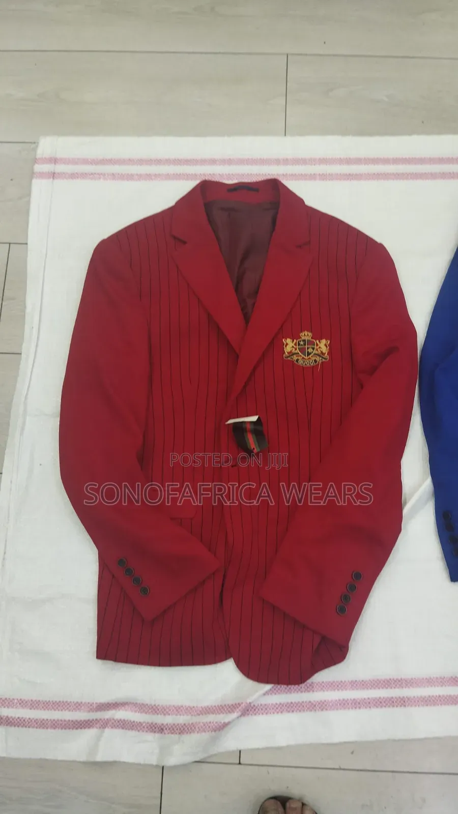 Brand New Men Turkish Slim Fit Fashion Blazers With Crest