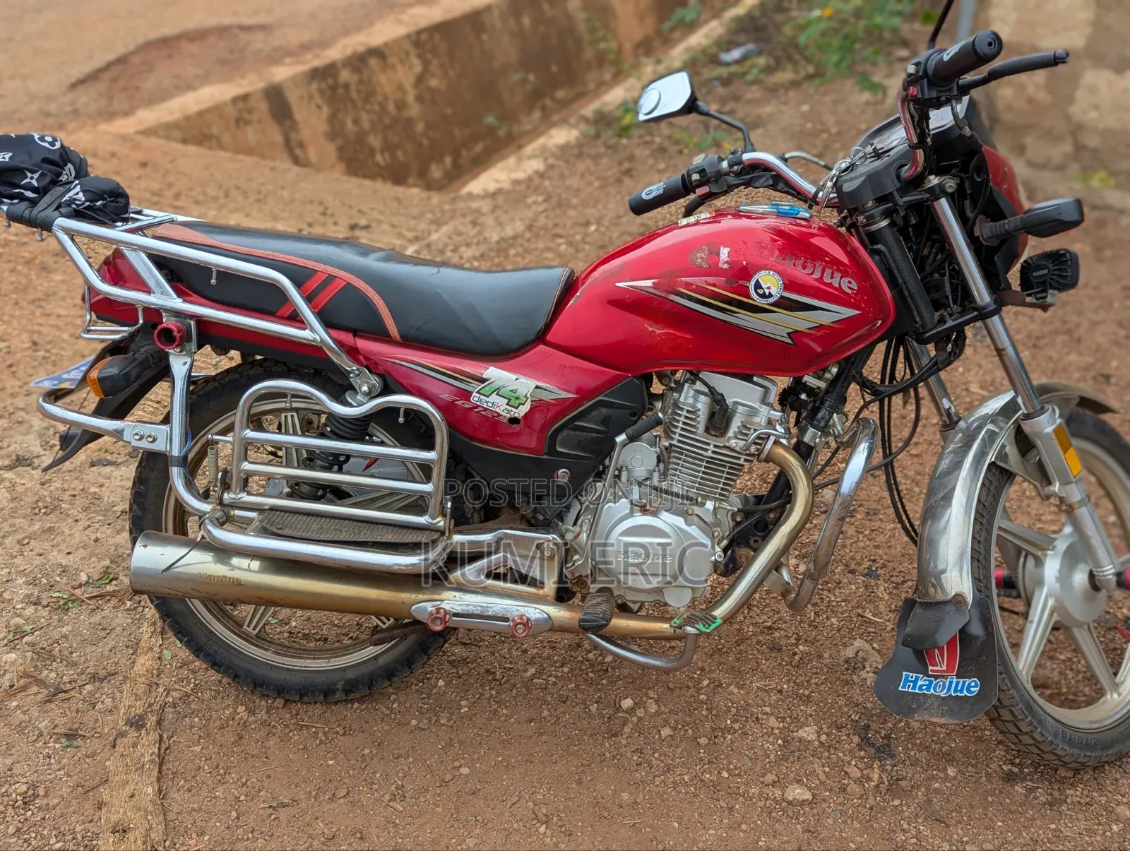 Haojue HJ125-8K 2023 Red