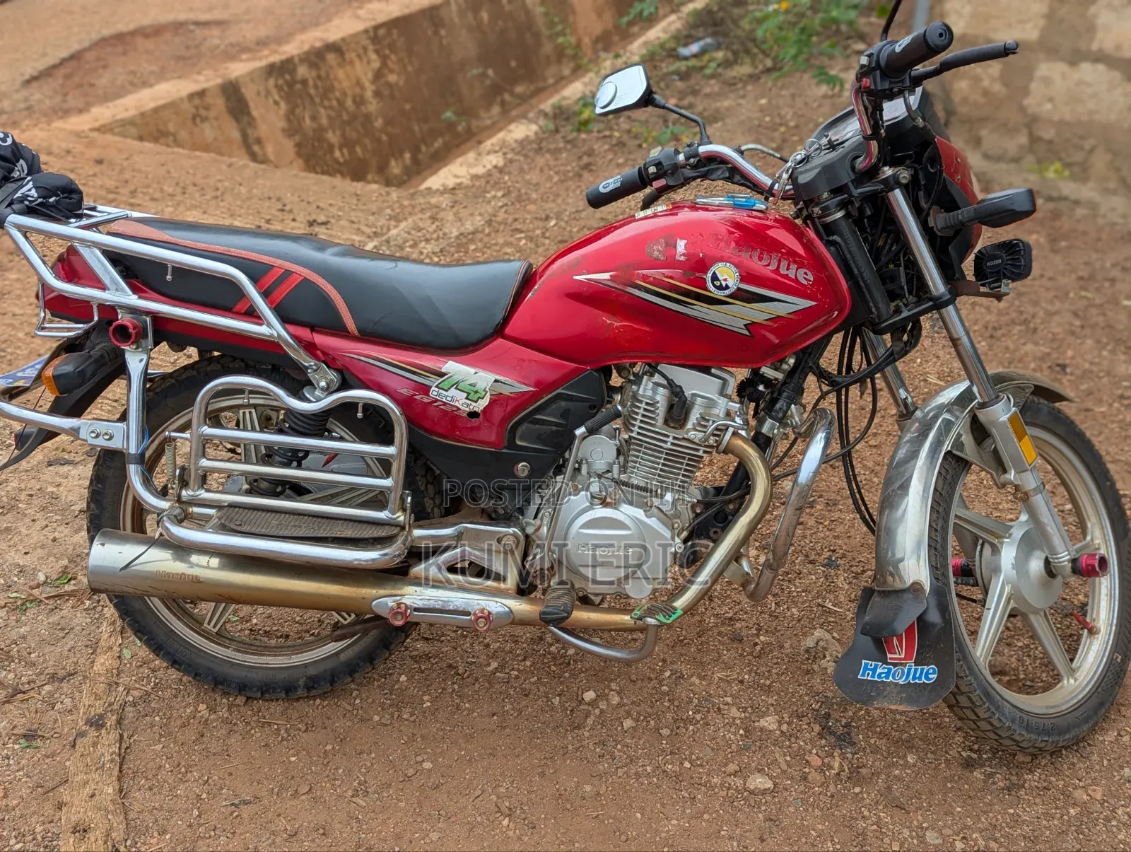 Haojue HJ125-8K 2023 Red
