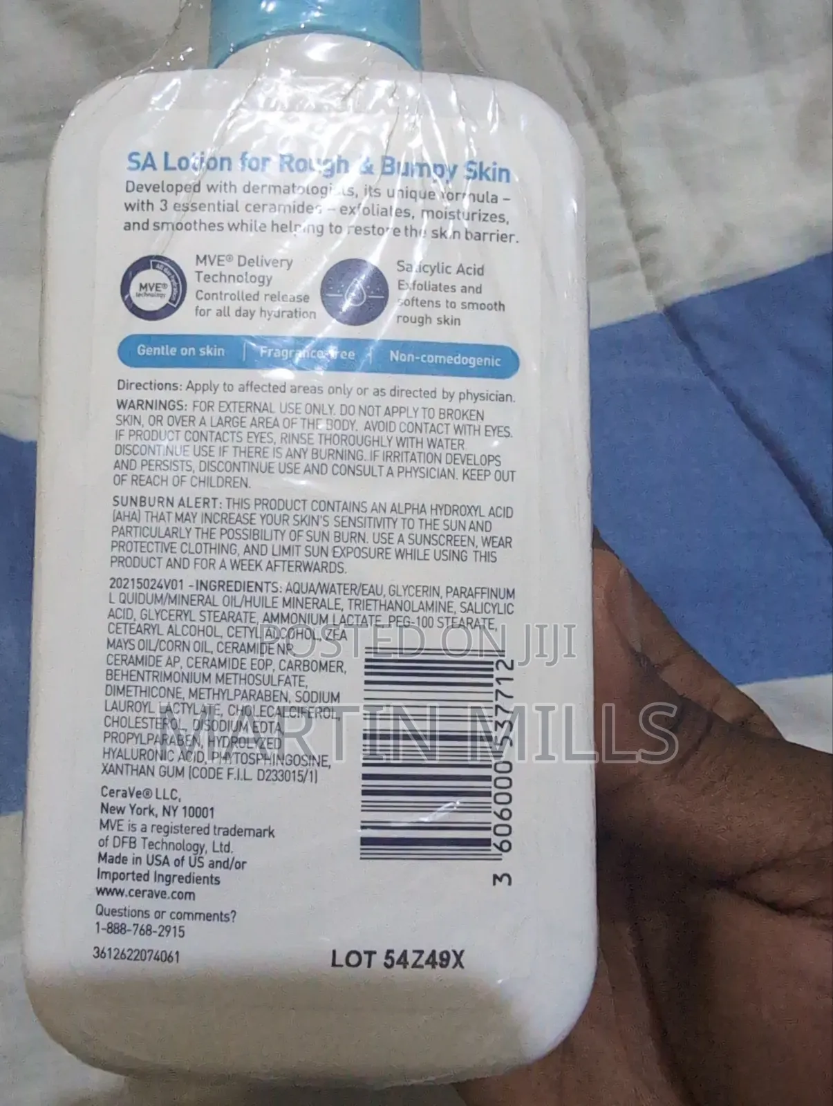Cerave Sa Lotion Rough Bumpy Skin
