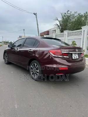 Honda Civic EX-L 4dr Sedan (1.8L 4cyl CVT) 2015 Burgundy