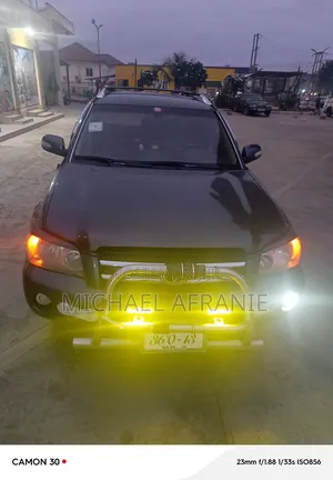 Toyota Highlander 4x4 2005 Black