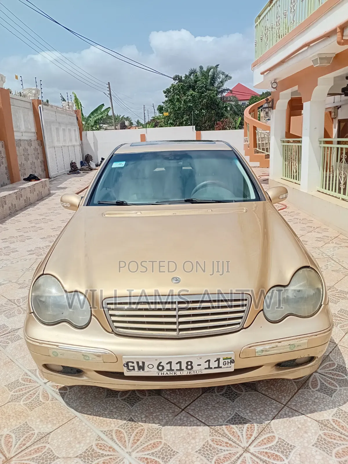 Mercedes-Benz C240 2003 Gold