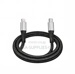 Acevien Apple Mfi Certified Usb C To Lightning Braided Cable 3ft - Usa