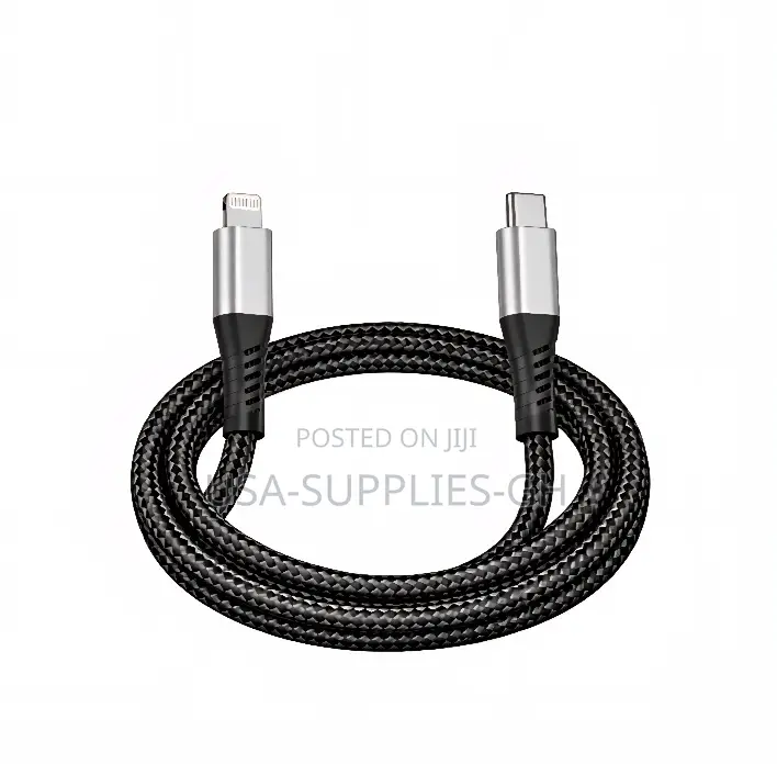 Acevien Apple Mfi Certified Usb C To Lightning Braided Cable 3ft - Usa
