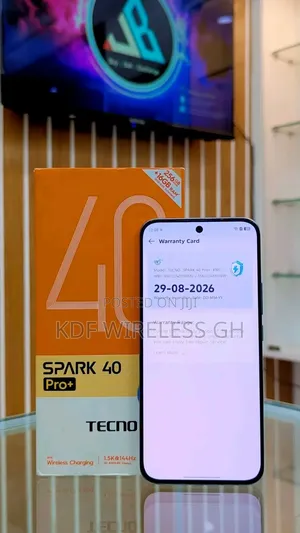 New Tecno Spark 40 Pro+ 256 GB Silver