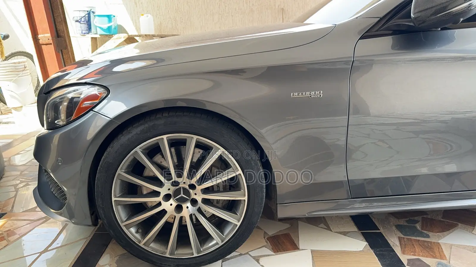 Mercedes-Benz C43 4Matic Sedan AWD (3.0L V6 9AM) 2017 Gray