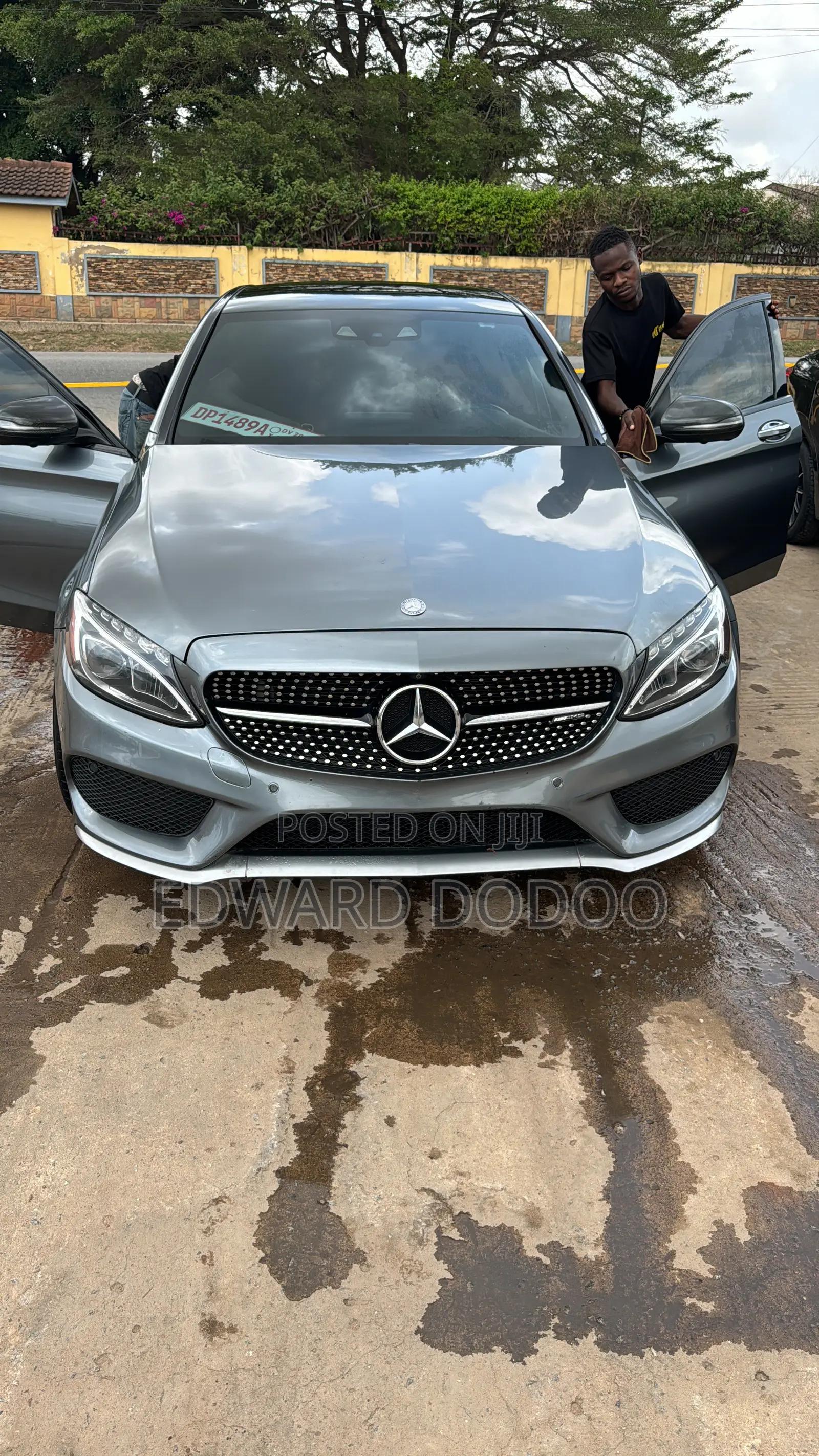 Mercedes-Benz C43 4Matic Sedan AWD (3.0L V6 9AM) 2017 Gray