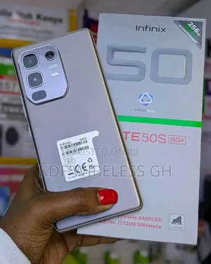 New Infinix Note 50s 256 GB Silver